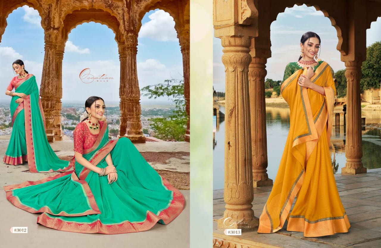 AAYAMI SHRINGAR FANCY GEORGETTE DESIGNER SAREES COLLECTION