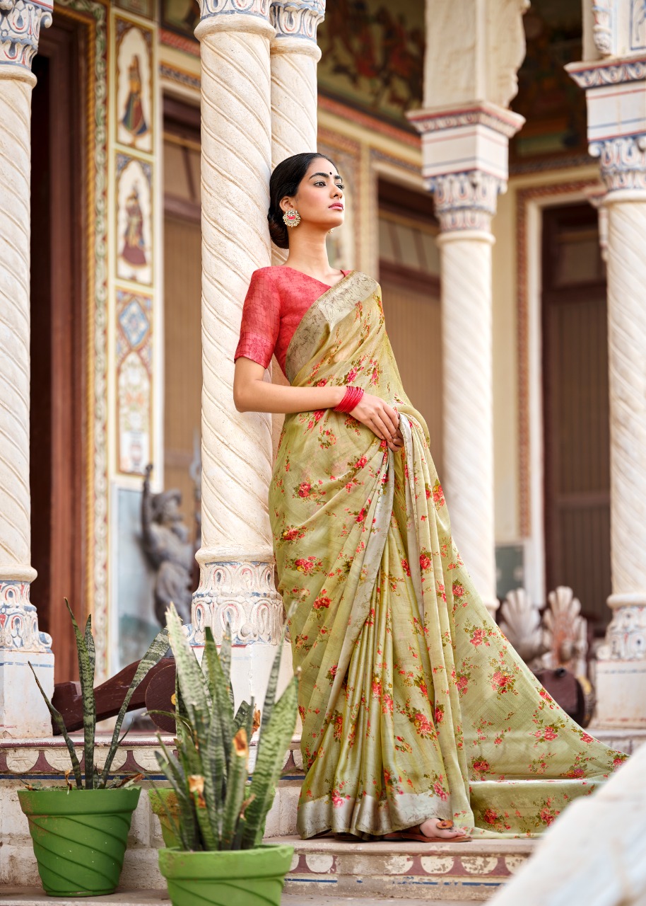 CHITRANGANA BY  KASHVI CREATION PARTY WEAR DESIGNER SAREE