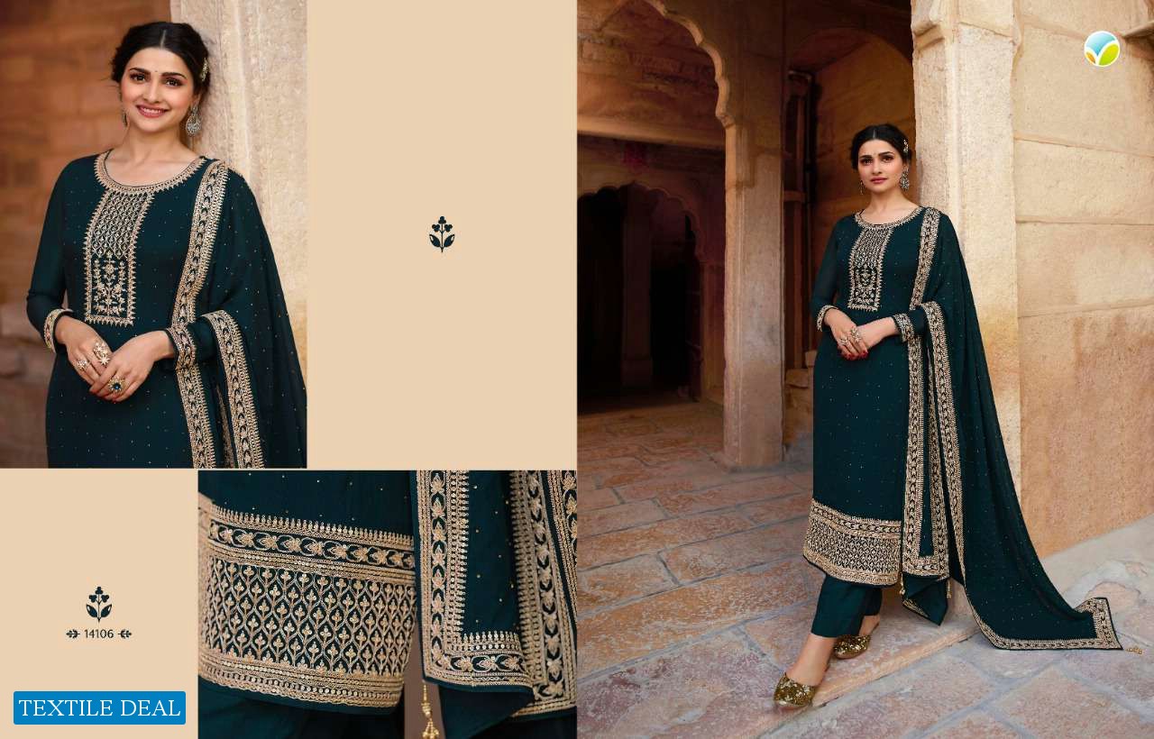 ANDAAZ HITLIST BY VINAY GEORGETTE DESIGNER ELEGANT SALWAR KAMEEZ