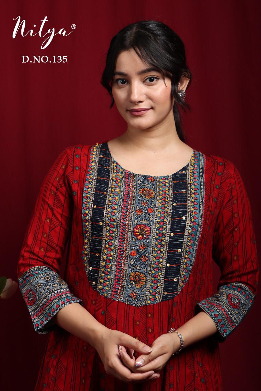 LT Nitya 135 Wholesale Anarkali Readymade Dress