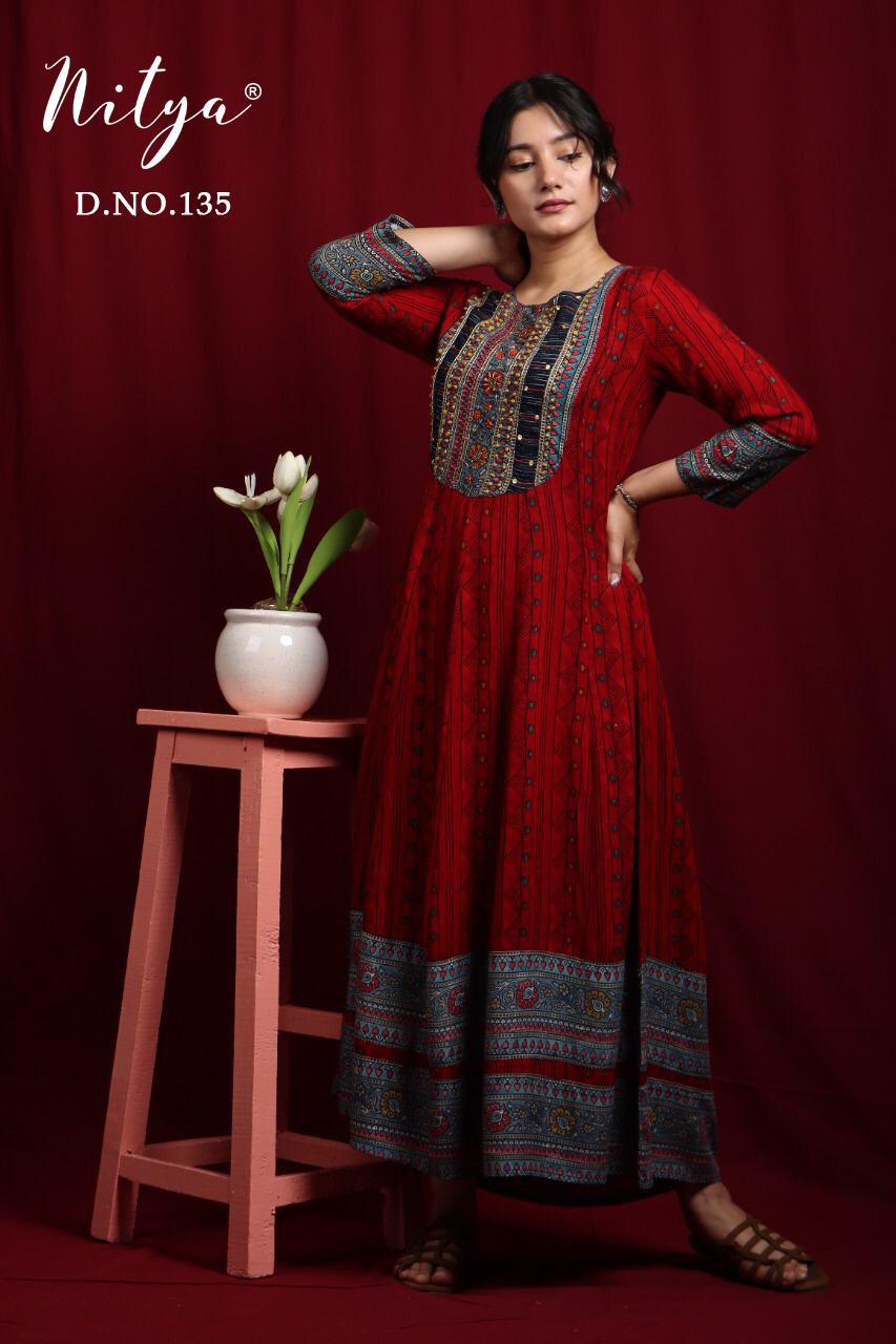 LT Nitya 135 Wholesale Anarkali Readymade Dress