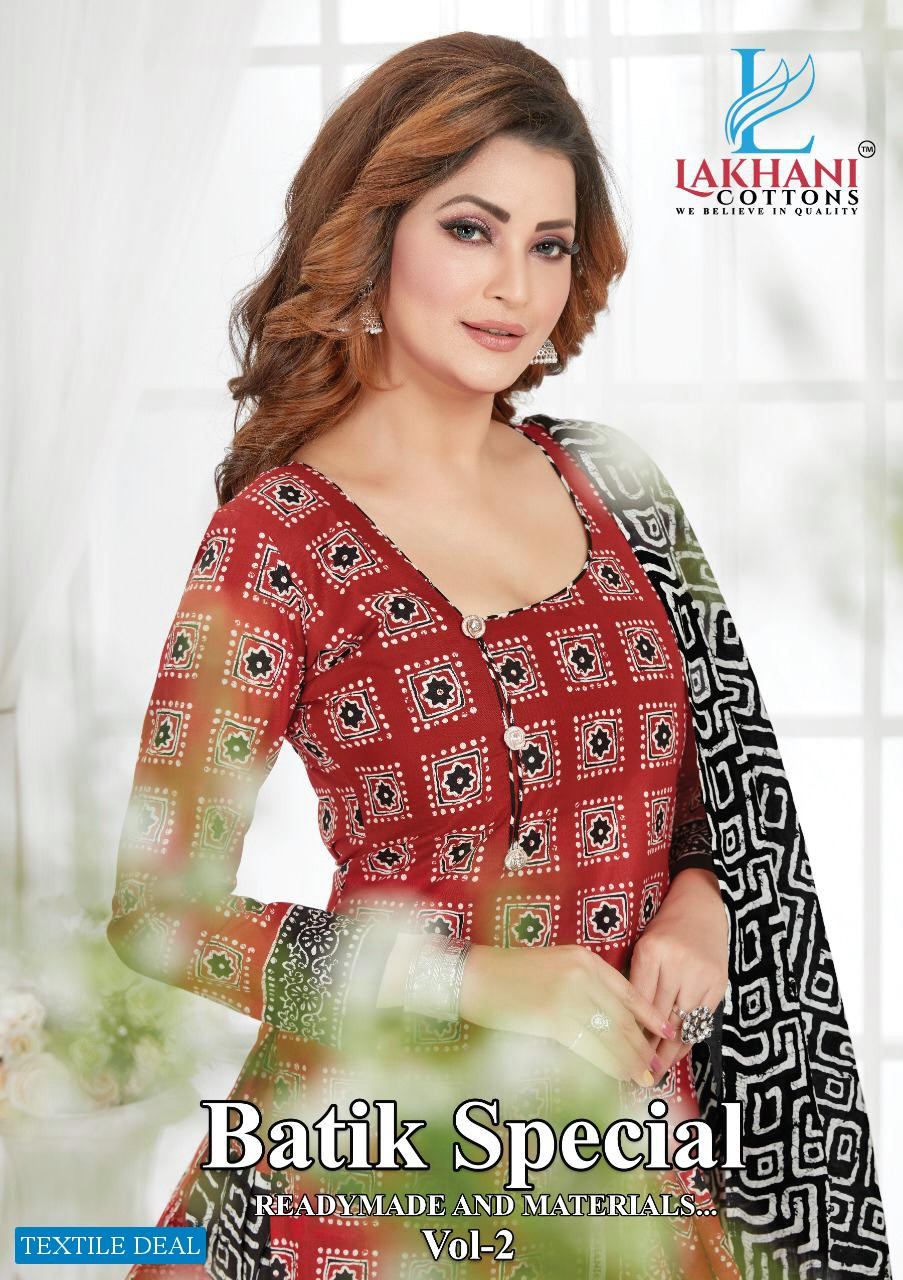 Lakhani Batik Special Vol-2 wholesale Cotton Printed Dress Material