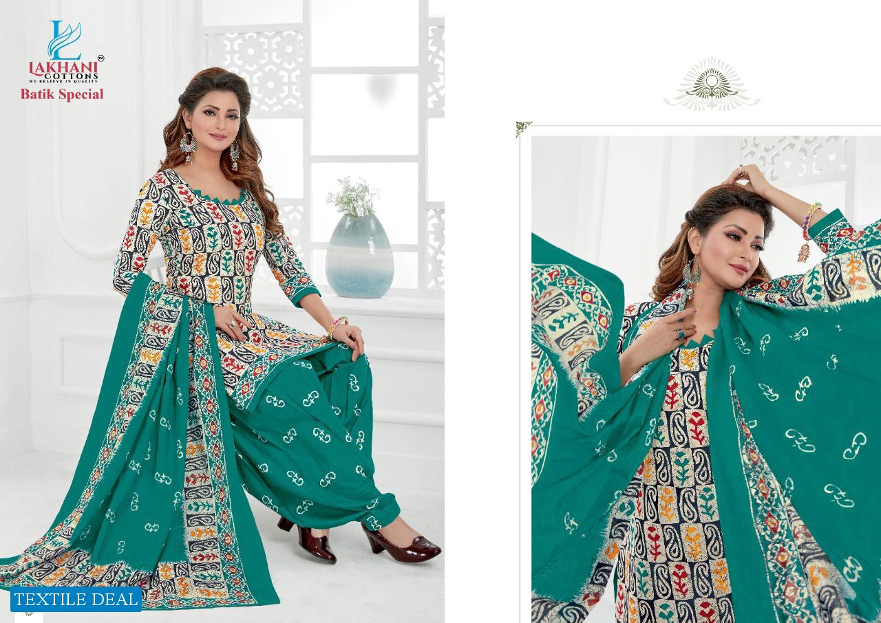 Lakhani Batik Special Vol-2 wholesale Cotton Printed Dress Material