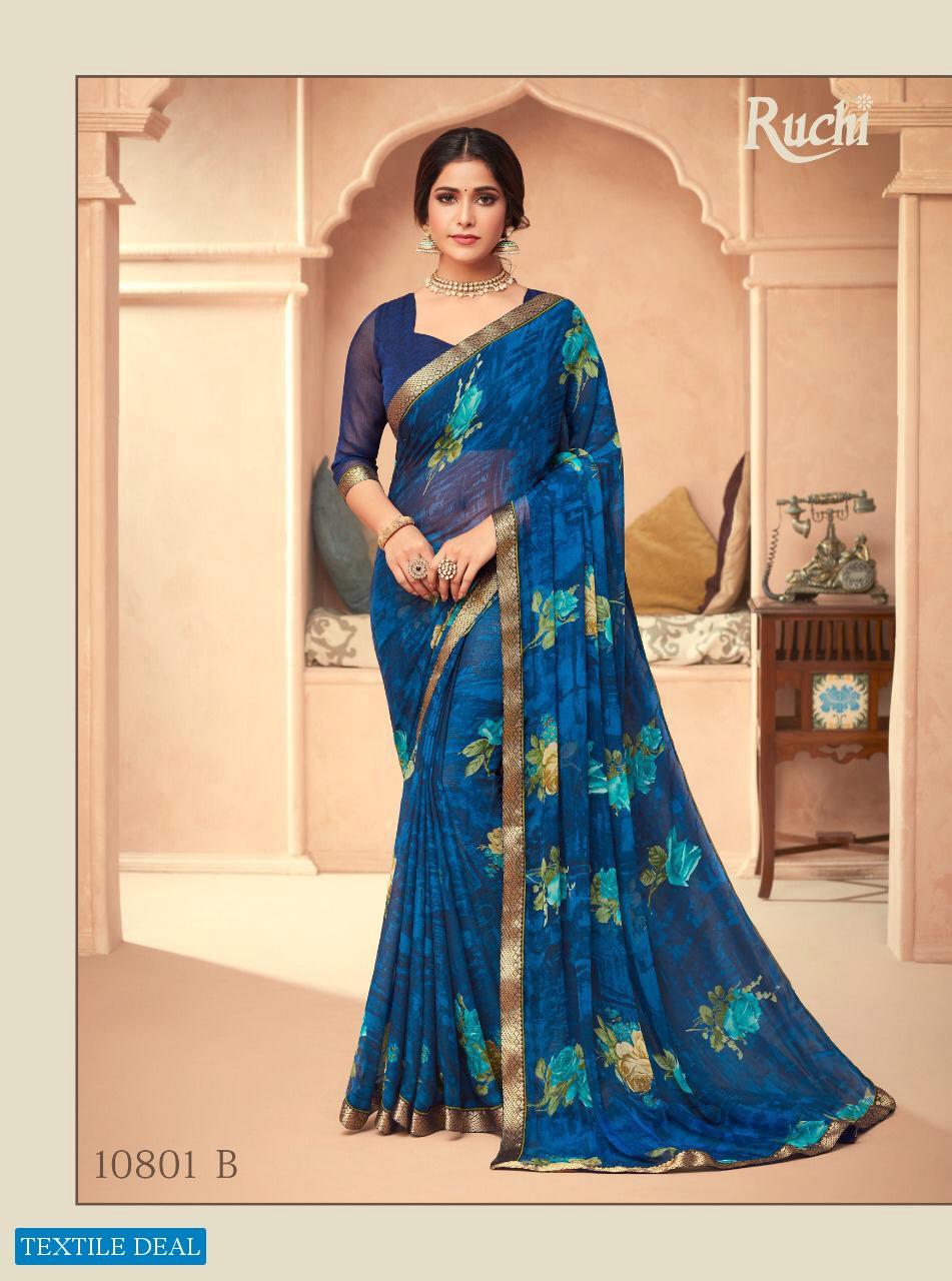 Ruchi Bahaar 2nd Edition Wholesale Shopping Printed Sarees