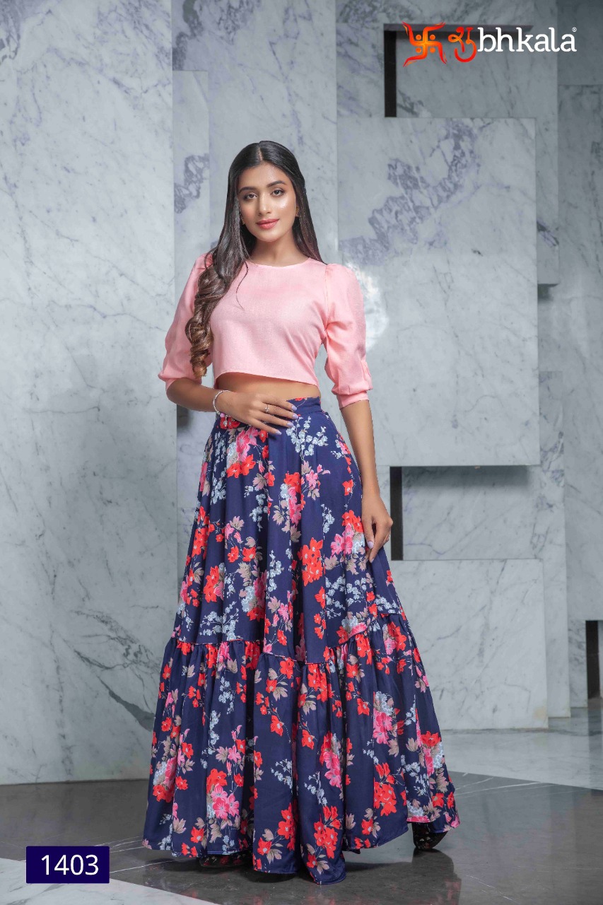 FRILL AND FLARE VOL 1 BY BHKALA DESIGNER CROPTOP COLLECTION