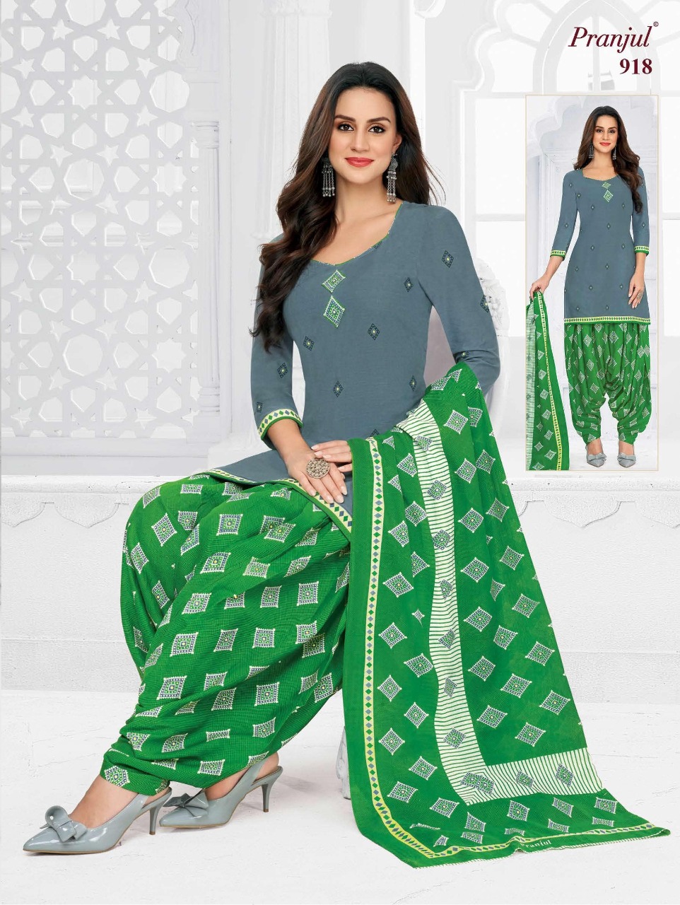 PRANJAL PRIYANKA VOL 9 PURE COTTON DESIGNER DRESS MATERIAL