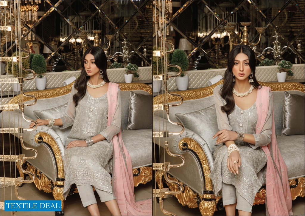 Meraki Embroidered Chiffon Collection Vol-2 Wholesale Original Pakistani Dress
