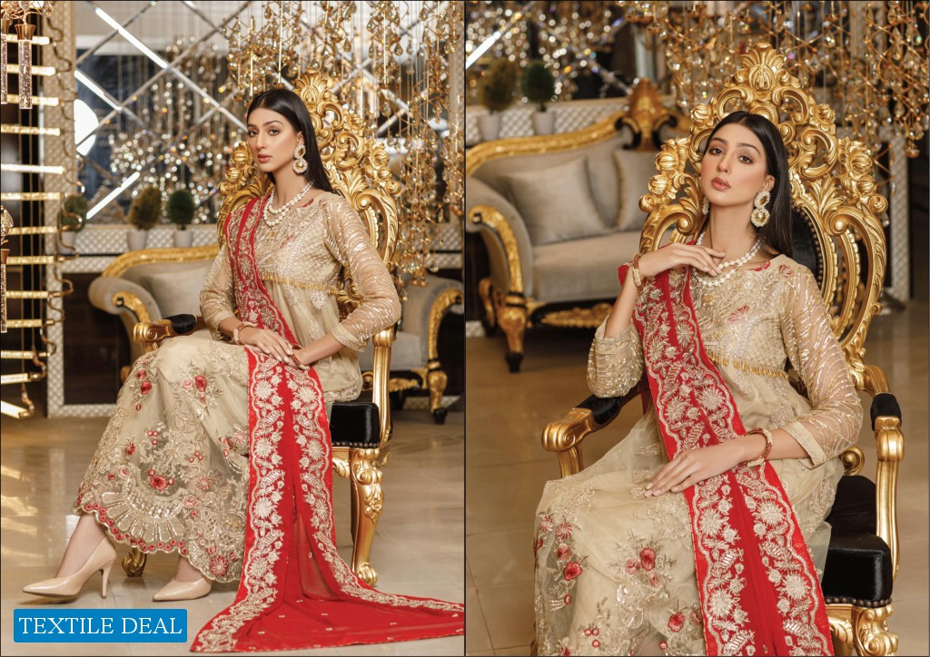 Meraki Embroidered Chiffon Collection Vol-2 Wholesale Original Pakistani Dress
