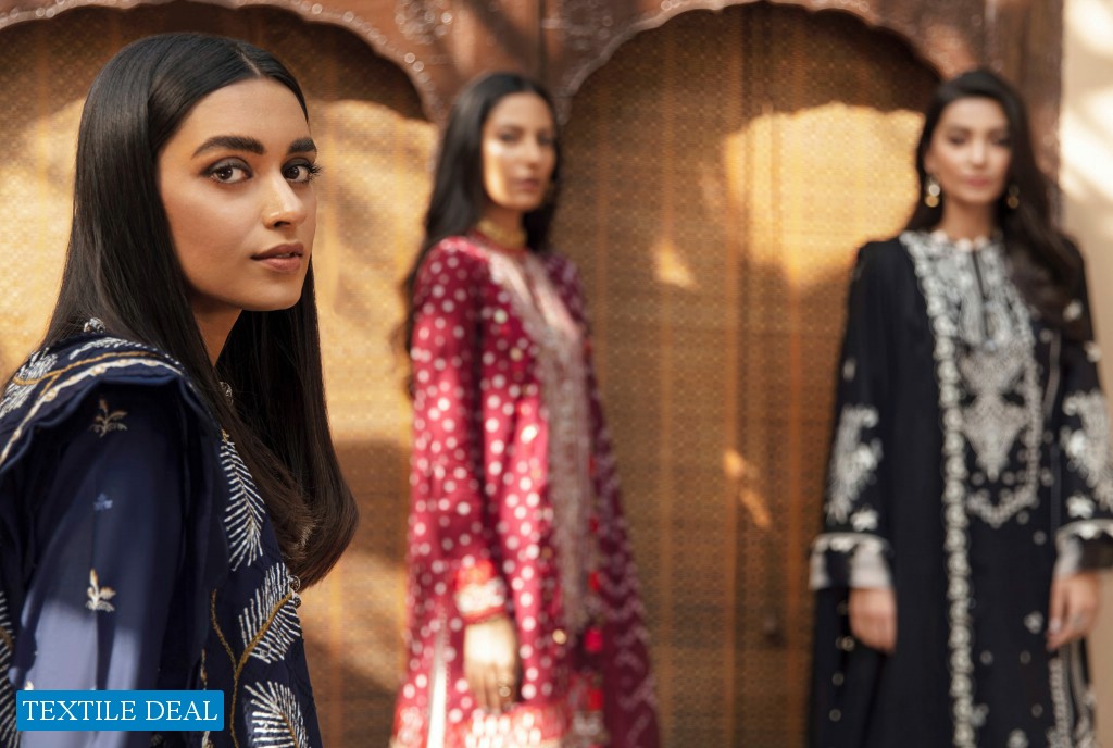 Zaha By Elan Unstitched Festive Original Pakistani Dress