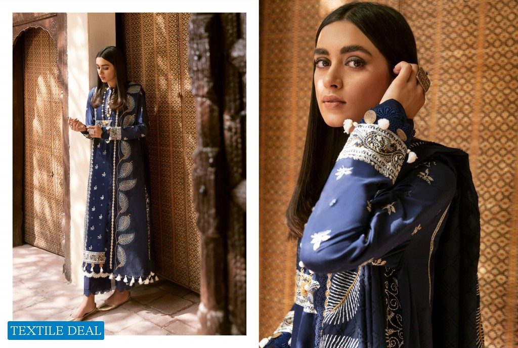 Zaha By Elan Unstitched Festive Original Pakistani Dress
