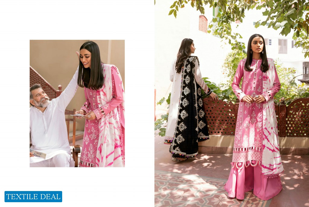 Zaha By Elan Unstitched Festive Original Pakistani Dress