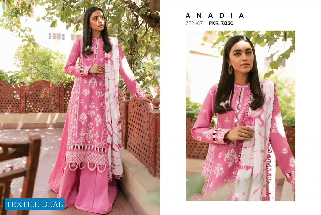 Zaha By Elan Unstitched Festive Original Pakistani Dress