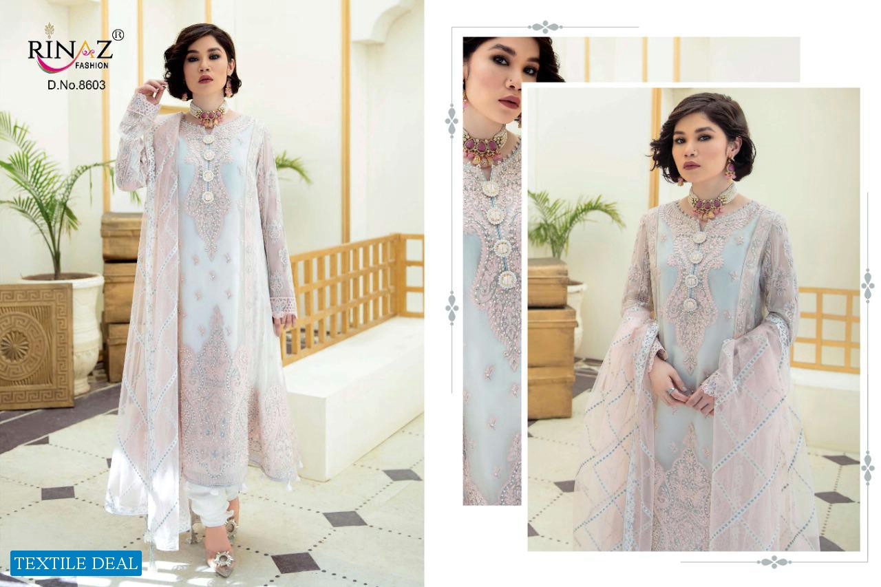 RINAZ IMROZIA VOL 4 GEORGETTE PAKISTANI FANCY SUITS