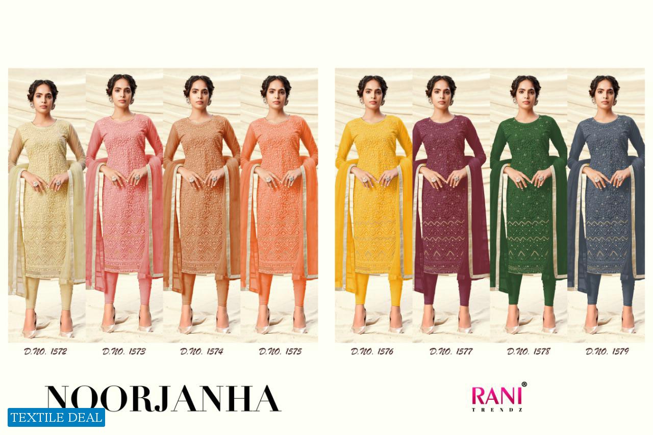 Rani trendz Noorjanha Wholesale Straight Long Salwar Kameez
