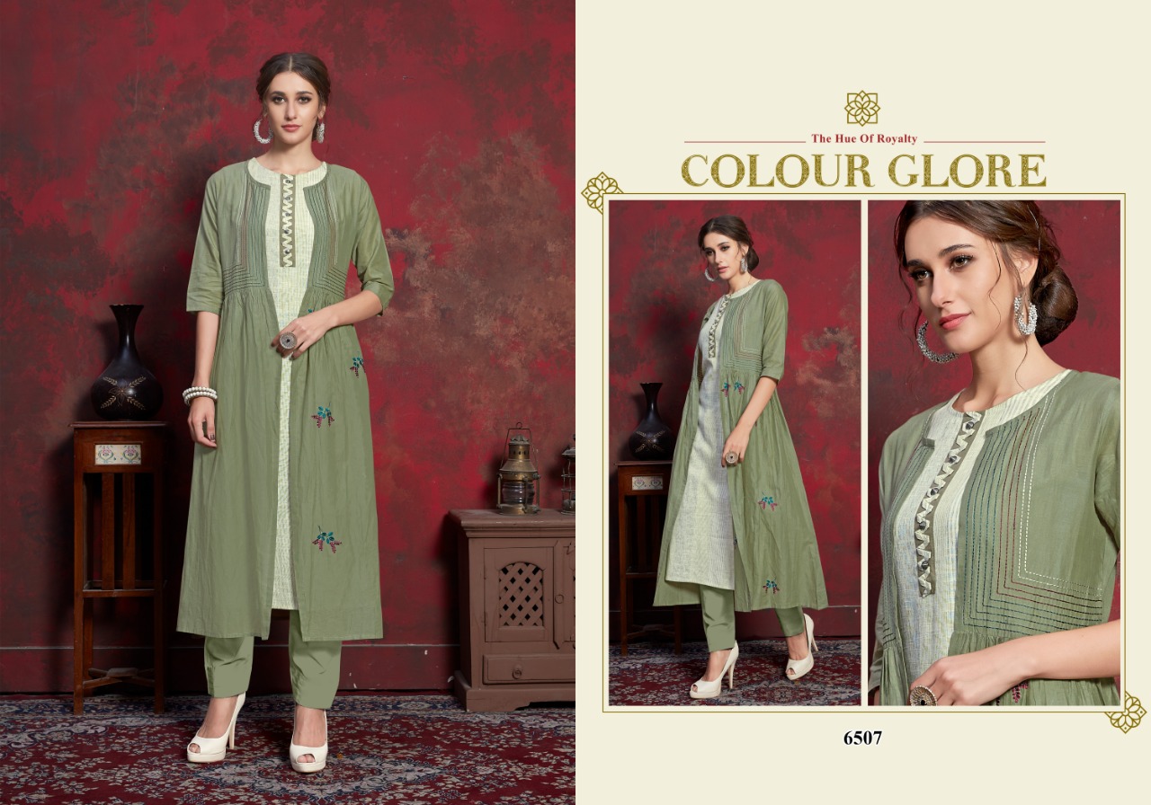 NIRAVANA  MUSLIN DESIGNER FANCY TOP WITH KURTIS