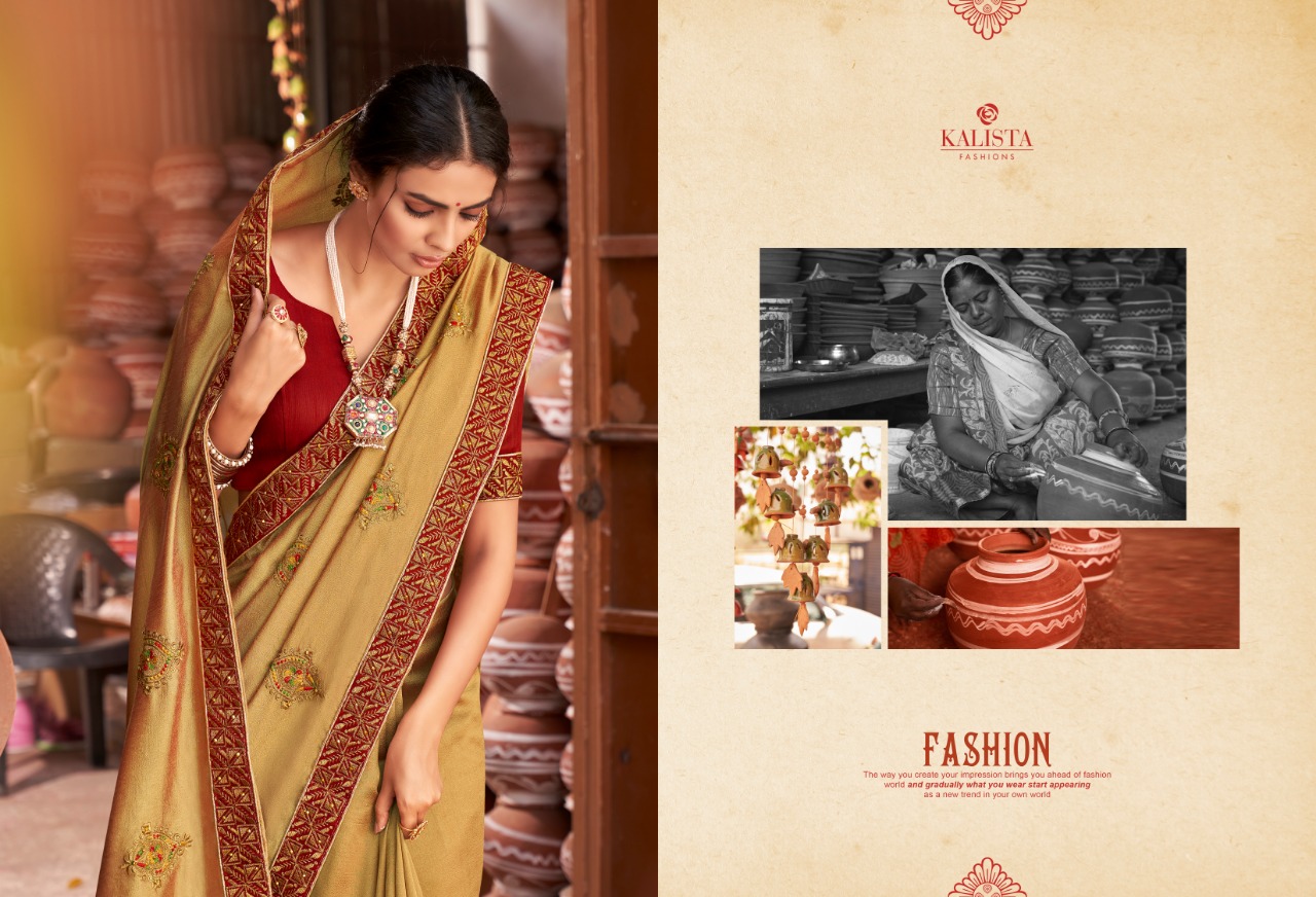 KALISTA PRESENTS SUNAINA VICHITRA DESIGNER FESTIVE SAREES