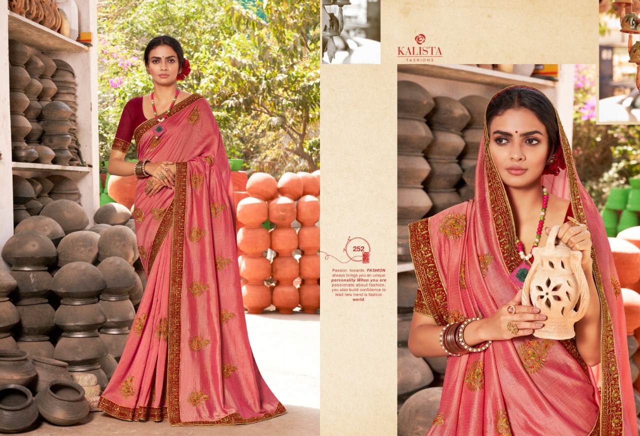 KALISTA PRESENTS SUNAINA VICHITRA DESIGNER FESTIVE SAREES