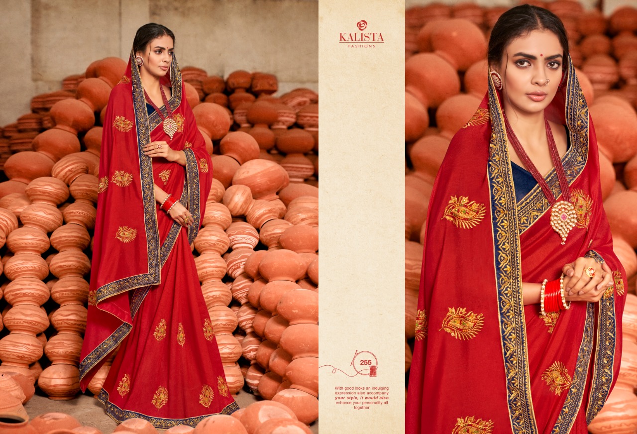 KALISTA PRESENTS SUNAINA VICHITRA DESIGNER FESTIVE SAREES