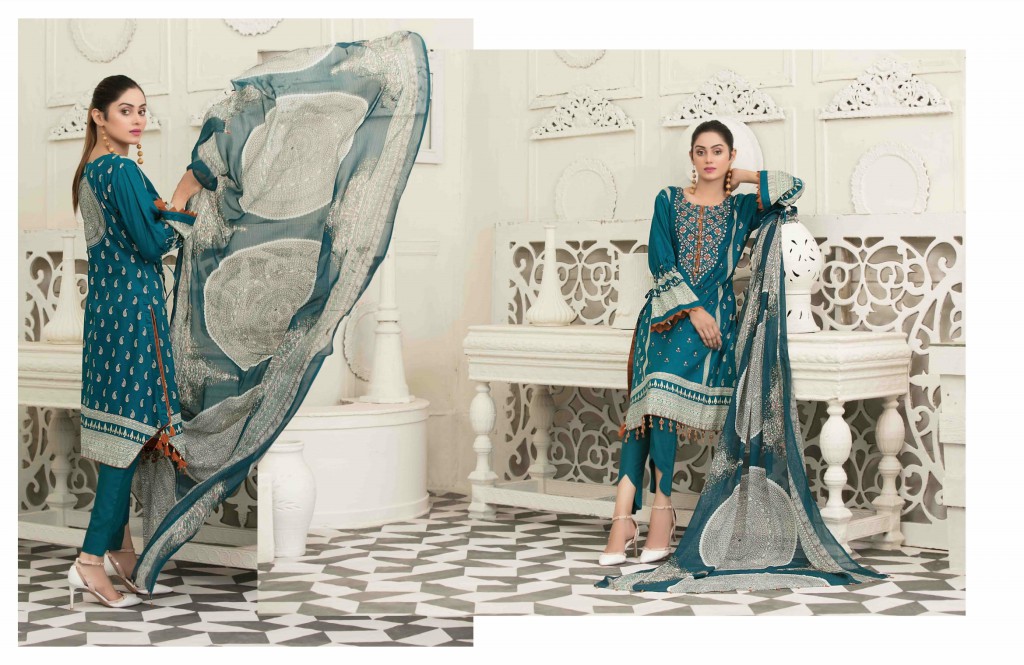 Amna Sohail Avyanna Wholesale Chiffon Digital Printed Dupatta Catalogs