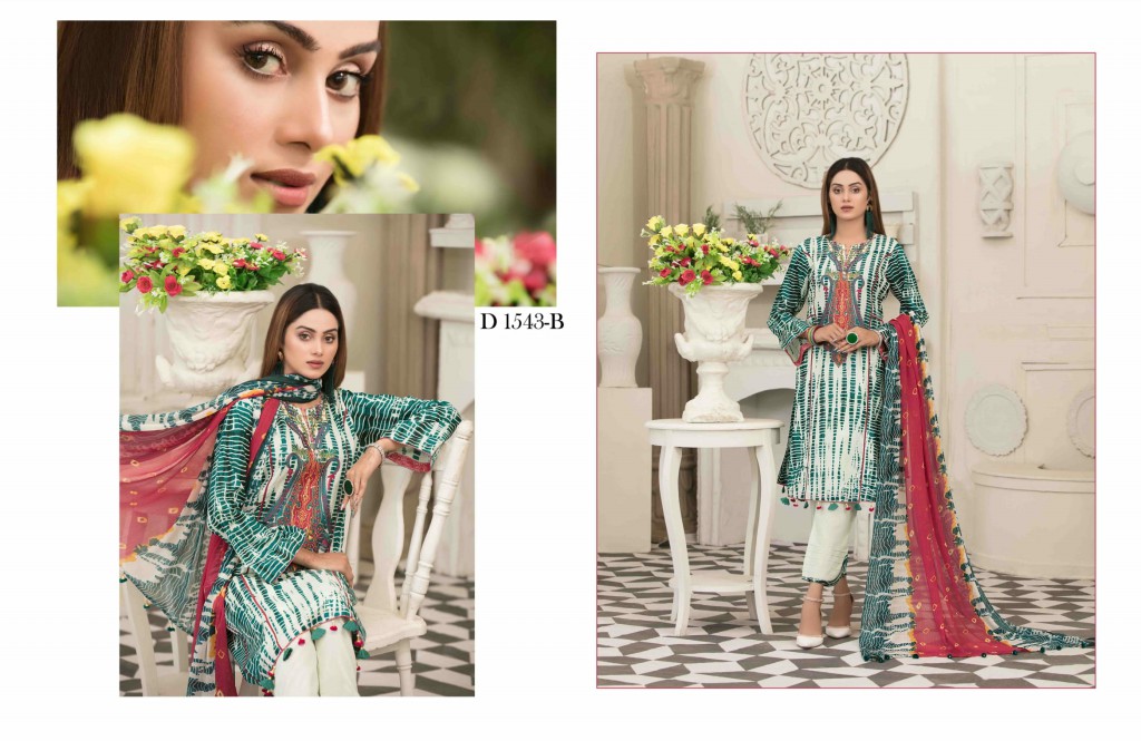 Amna Sohail Avyanna Wholesale Chiffon Digital Printed Dupatta Catalogs