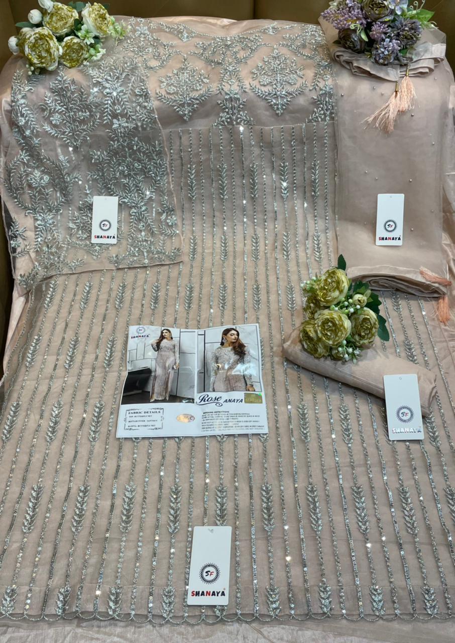 Shanaya Rose S-46 Colour Wholesale Pakistani Salwar Kameez