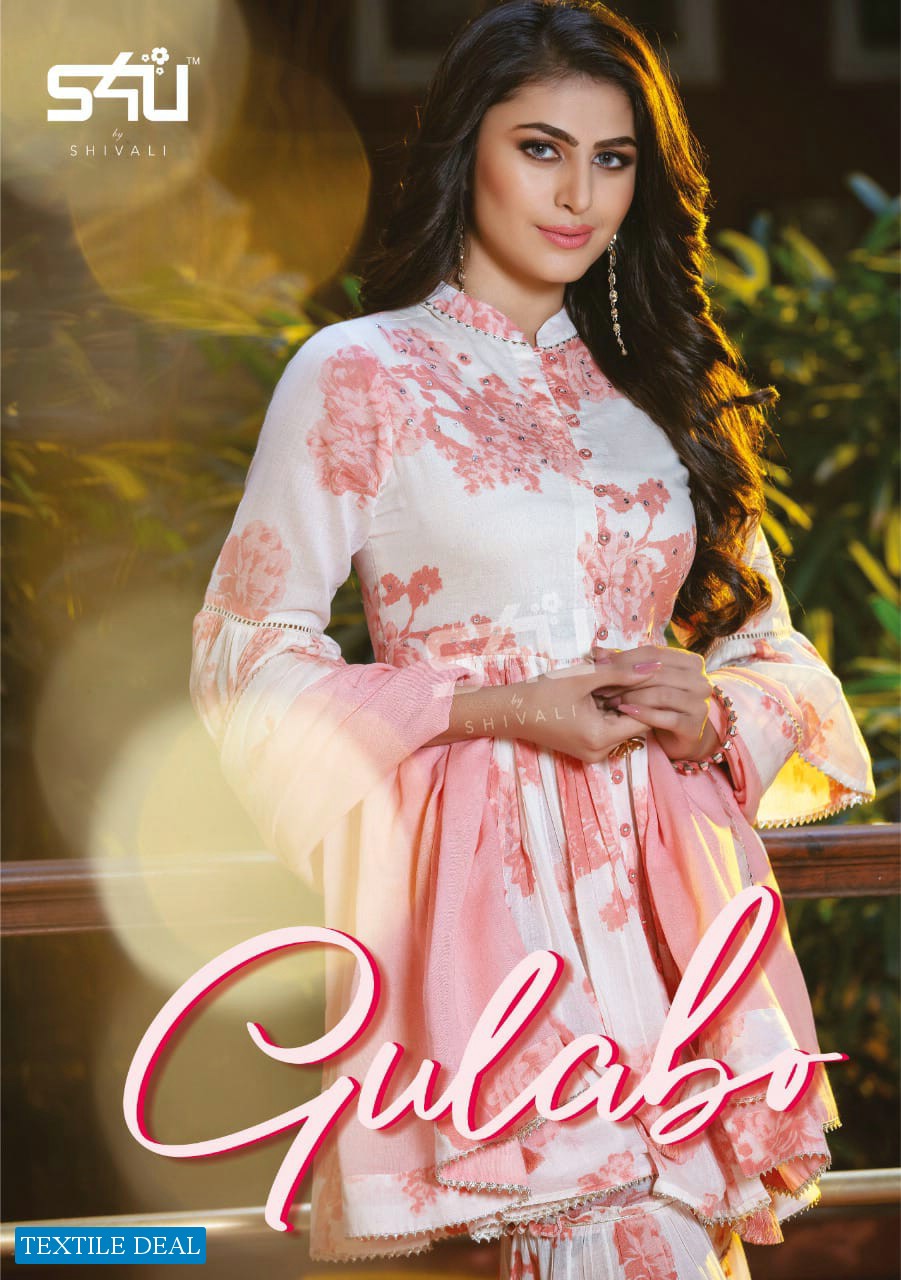 GULABO BY S4U EXCLUSIVE SHARARA SUITS READYMADE COLLECTION