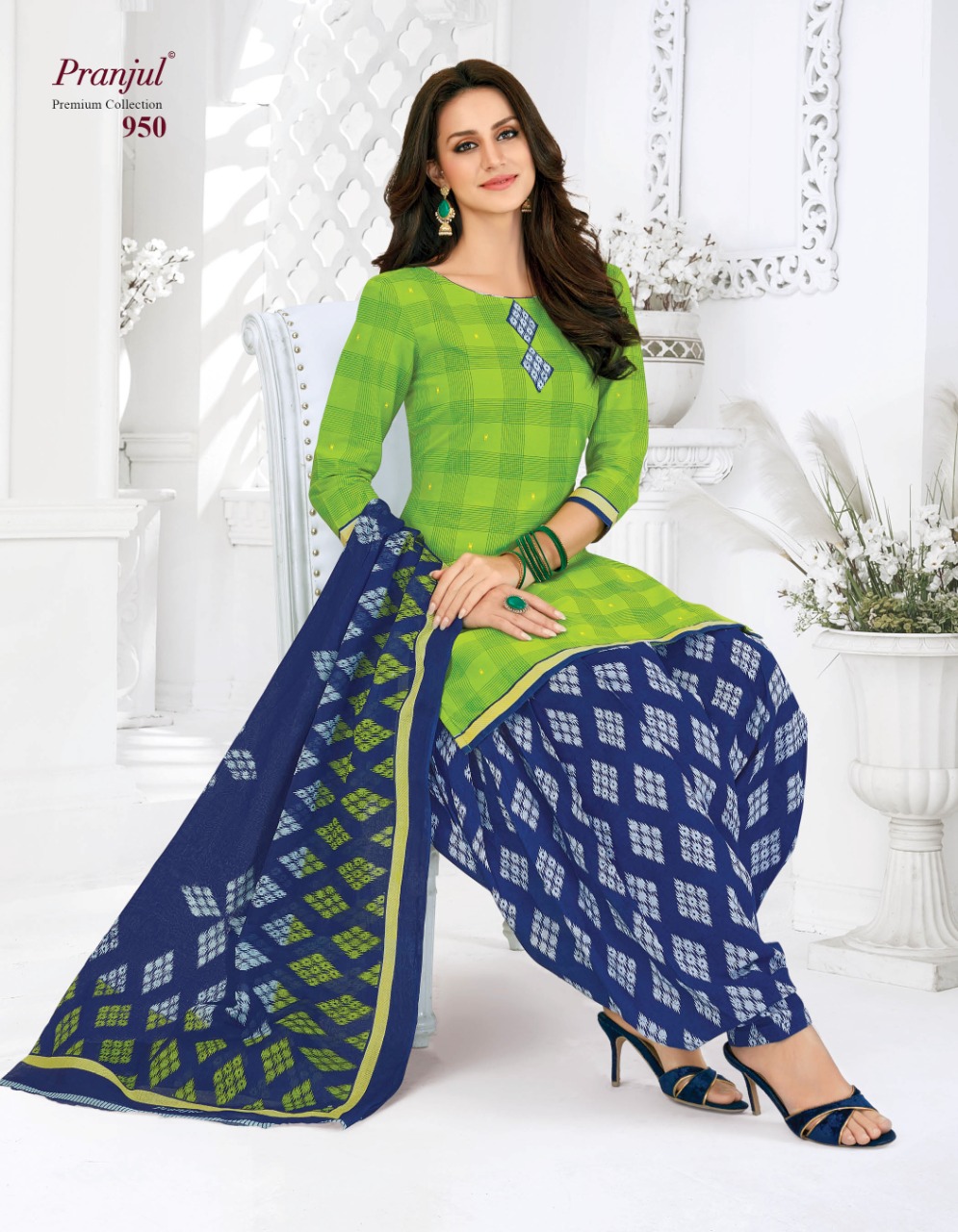PRANJUL PRIYANKA VOL 9 COTTON PRINTED DESIGNER CASUAL  DRESS MATERIAL
