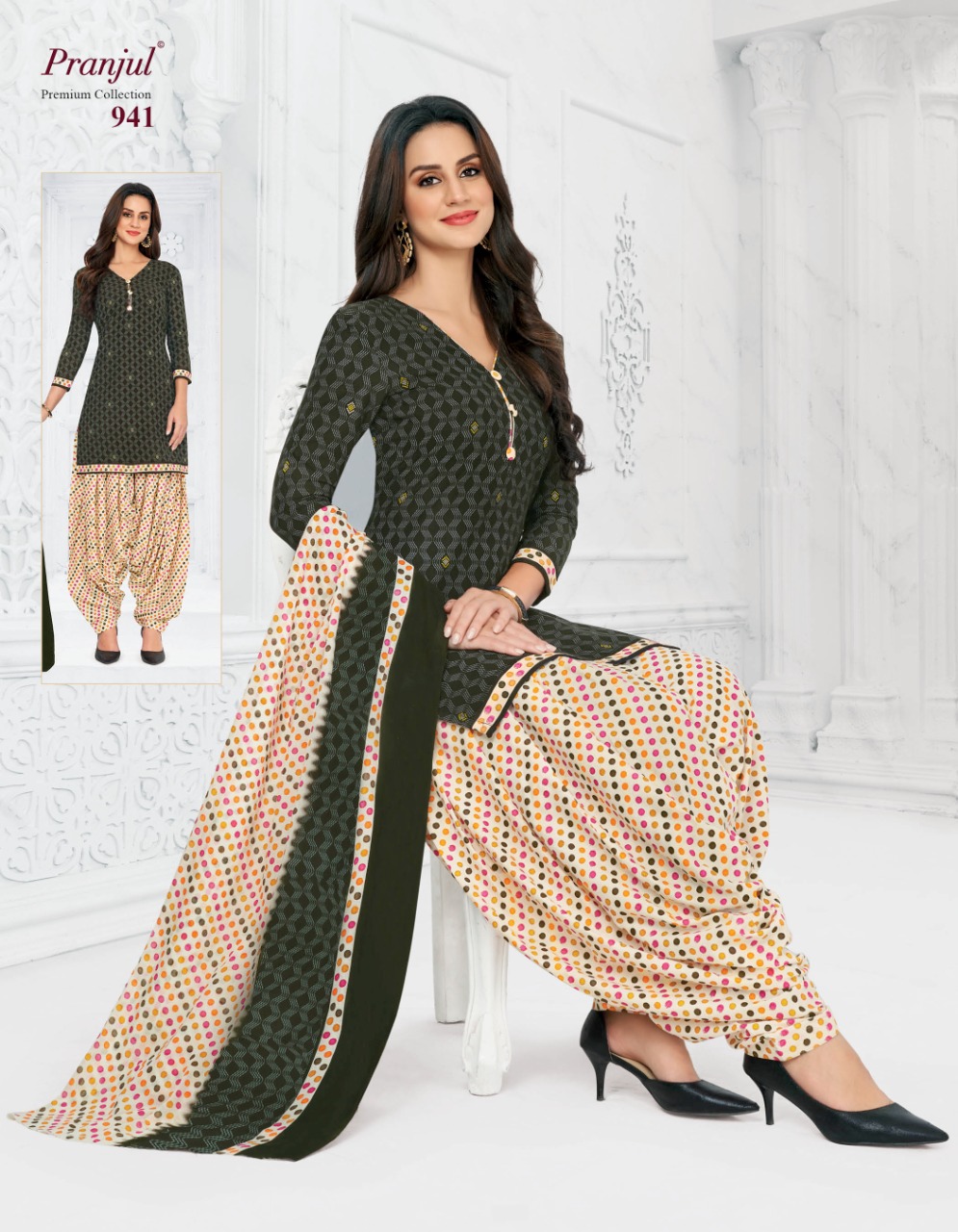 PRANJUL PRIYANKA VOL 9 COTTON PRINTED DESIGNER CASUAL  DRESS MATERIAL