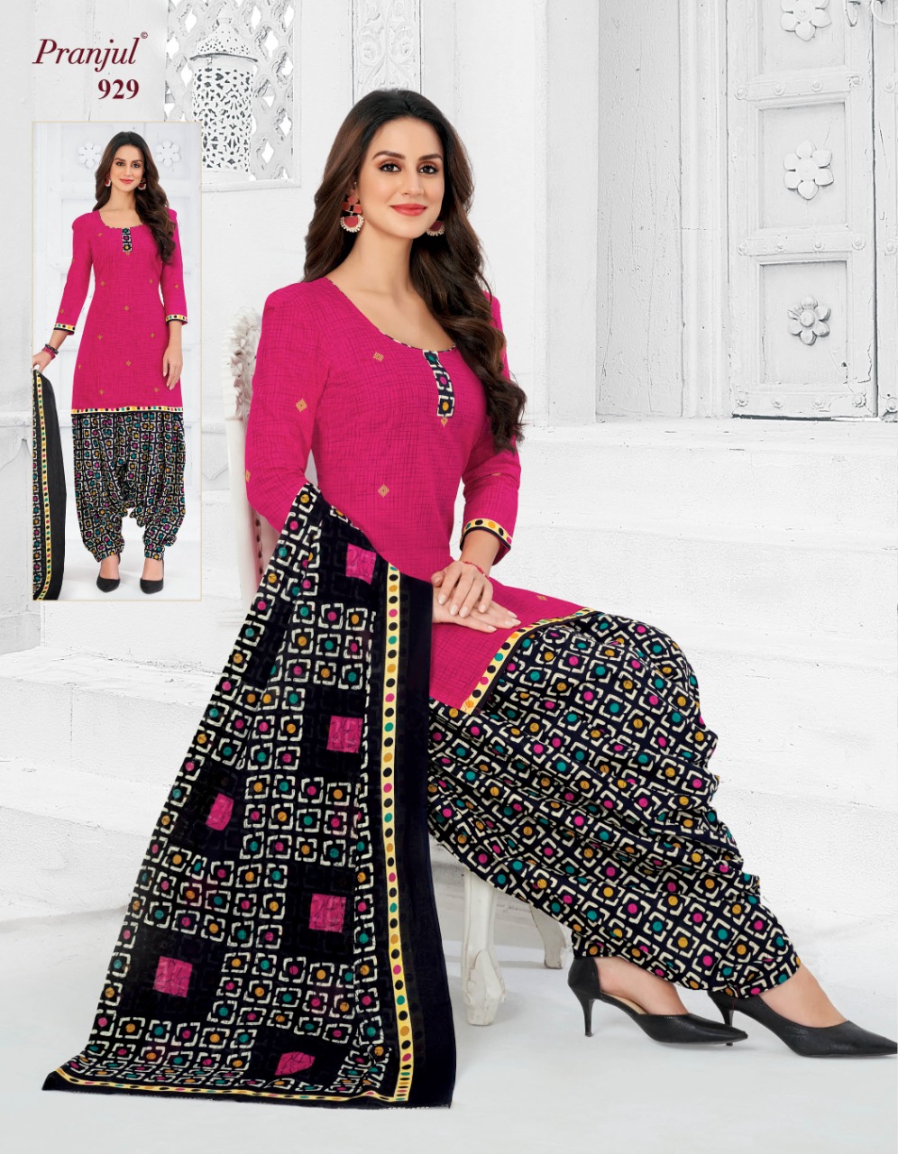 PRANJUL PRIYANKA VOL 9 COTTON PRINTED DESIGNER CASUAL  DRESS MATERIAL