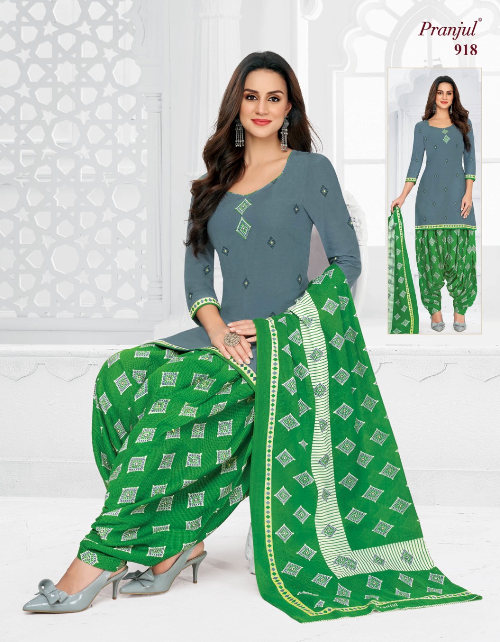 PRANJUL PRIYANKA VOL 9 COTTON PRINTED DESIGNER CASUAL  DRESS MATERIAL