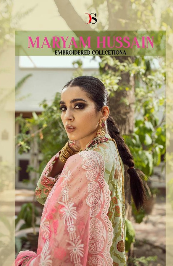 Deepsy Maryam Hussain Wholesale Pure Cotton With Embroidery Salwar Kameez