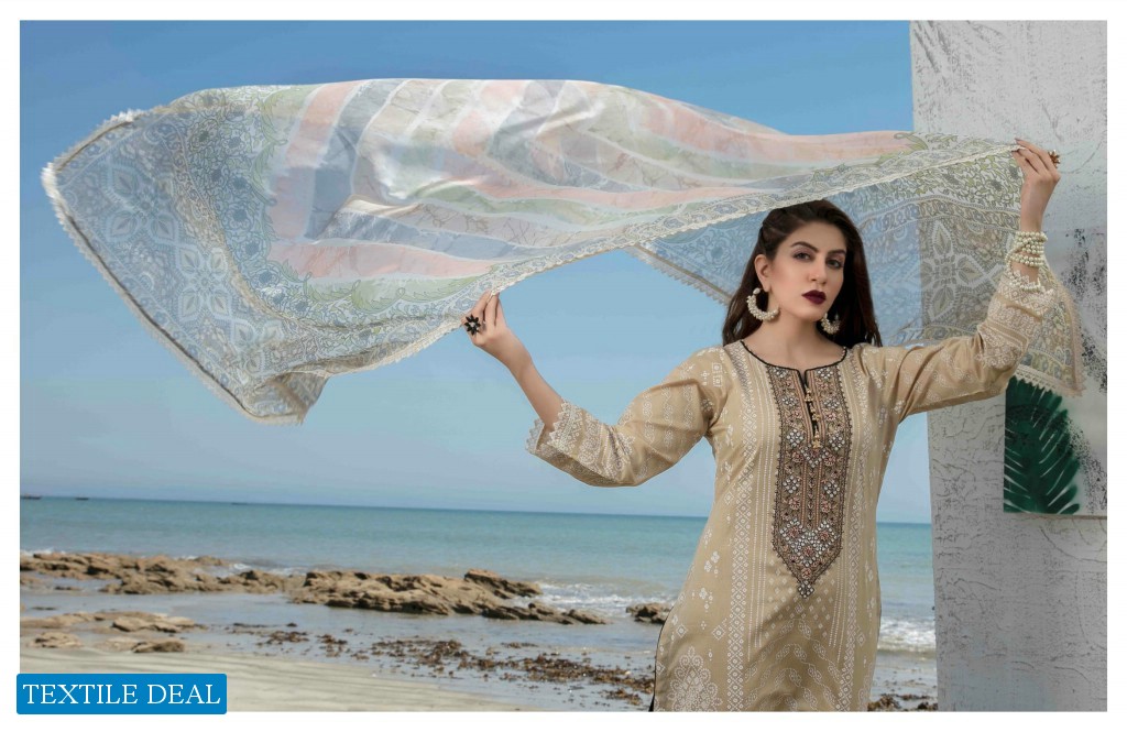 Tawakkal Versatilis Chiffon Dupatta With Embroidery Dress