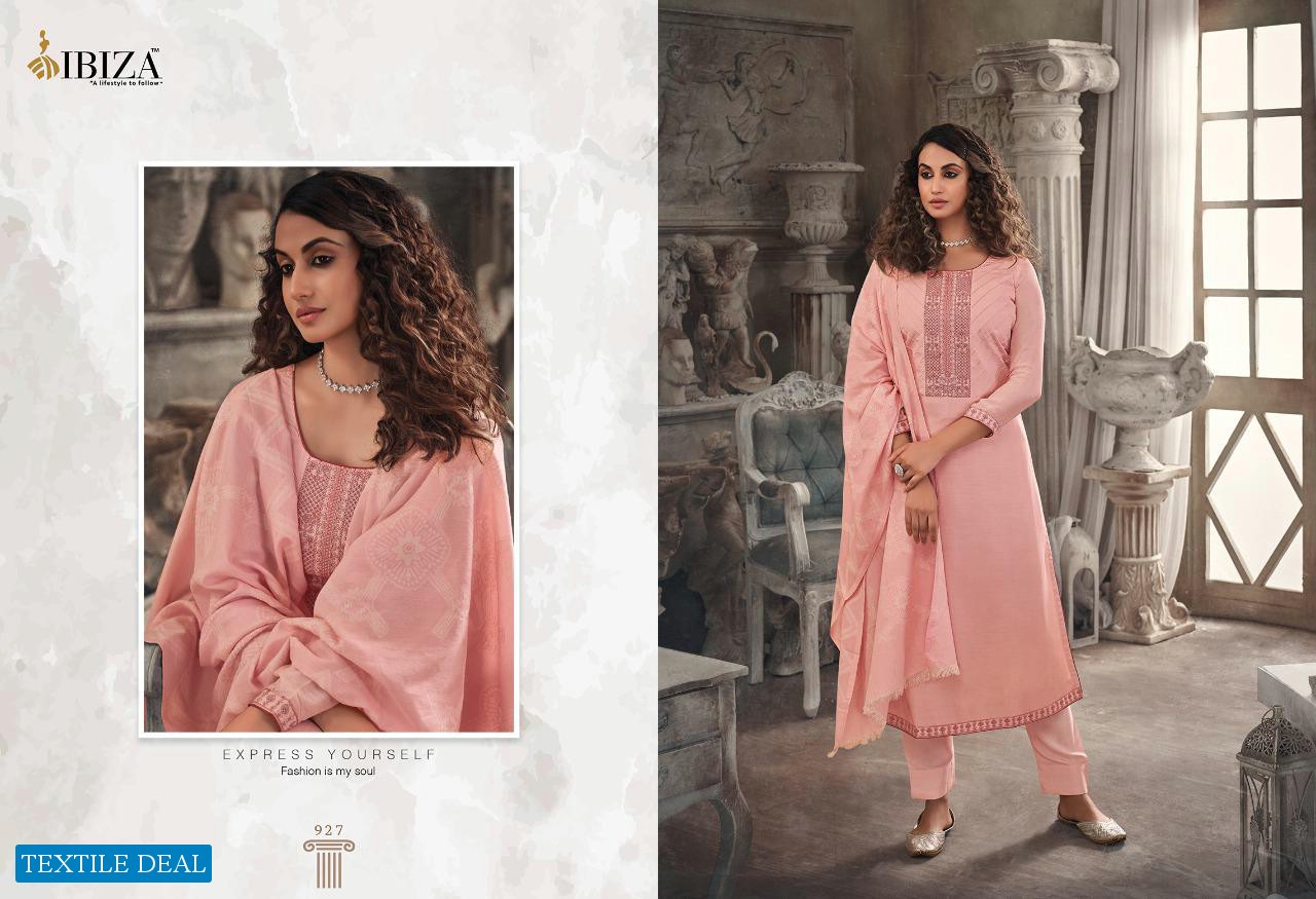Ibiza Aroma Wholesale Pure Cotton With Fancy Embroidery Salwar Kameez