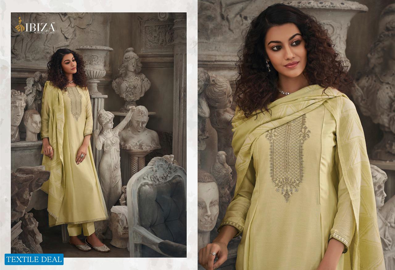 Ibiza Aroma Wholesale Pure Cotton With Fancy Embroidery Salwar Kameez