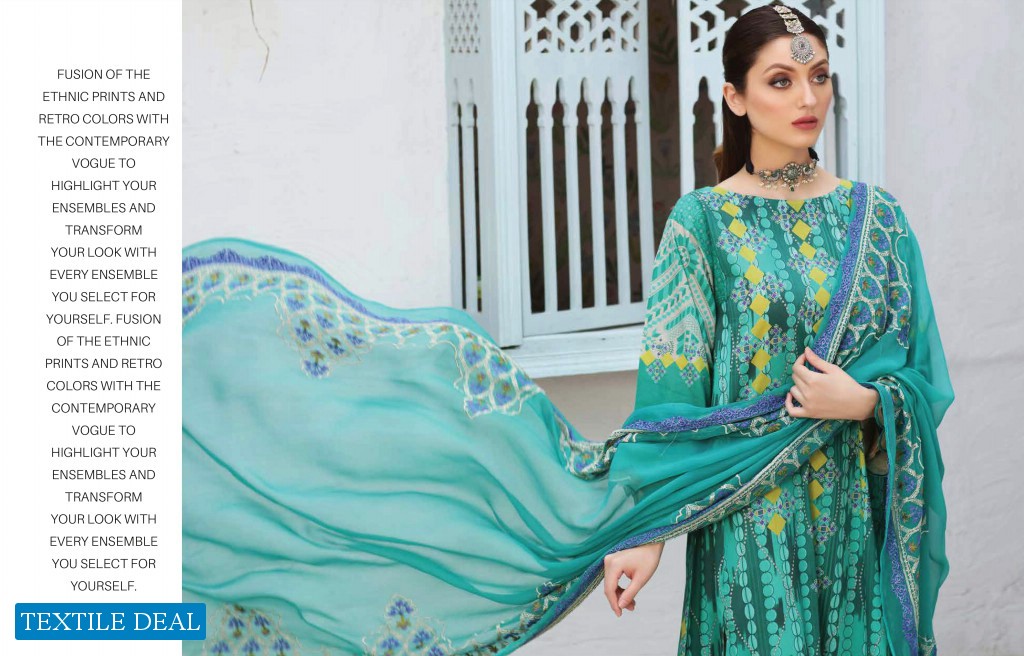 Charizma Sheen Vol-2 Embroidered Lawn Printed Collection Wholesaler In India