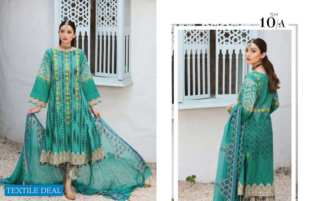 Charizma Sheen Vol-2 Embroidered Lawn Printed Collection Wholesaler In India