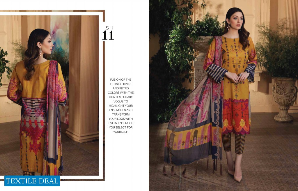 Charizma Sheen Vol-2 Embroidered Lawn Printed Collection Wholesaler In India