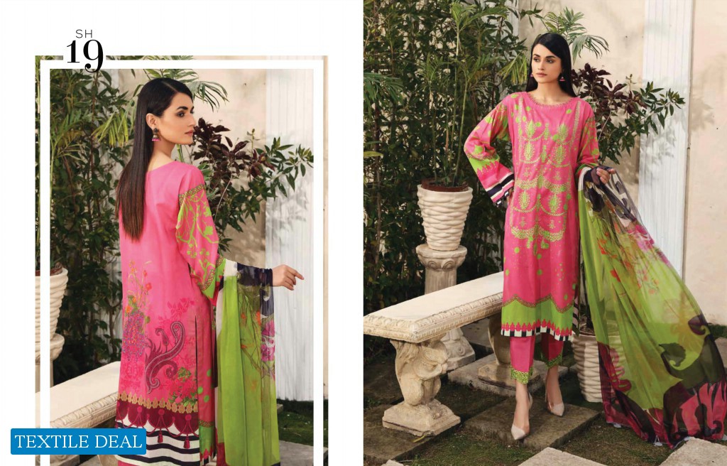 Charizma Sheen Vol-2 Embroidered Lawn Printed Collection Wholesaler In India