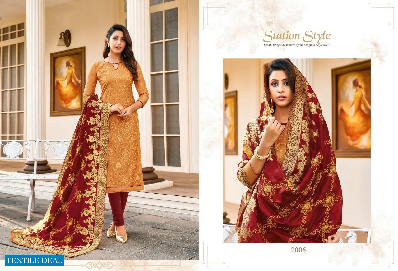 Shagun Dulhan Vol-2 Wholesale Shopping Banarasi Jacquard Dress Material