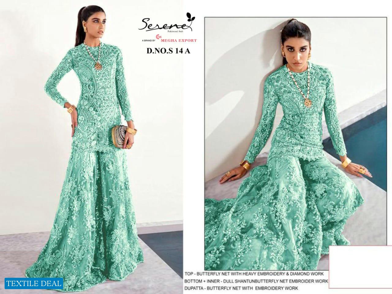 Serene S-14 Colour Wholesale Pakistani Dress