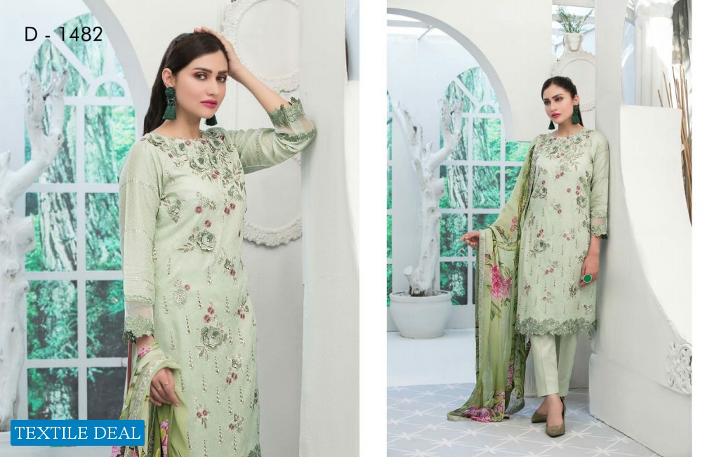 Tawakkal In Vouge Luxury Embroidery Lawn Semi Stitch Collection
