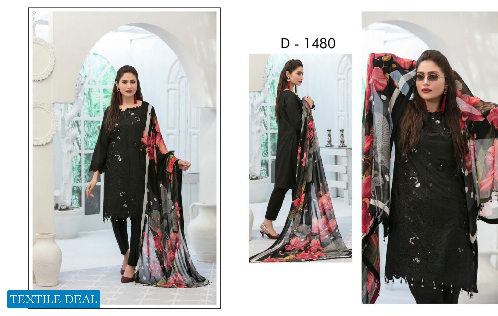 Tawakkal In Vouge Luxury Embroidery Lawn Semi Stitch Collection