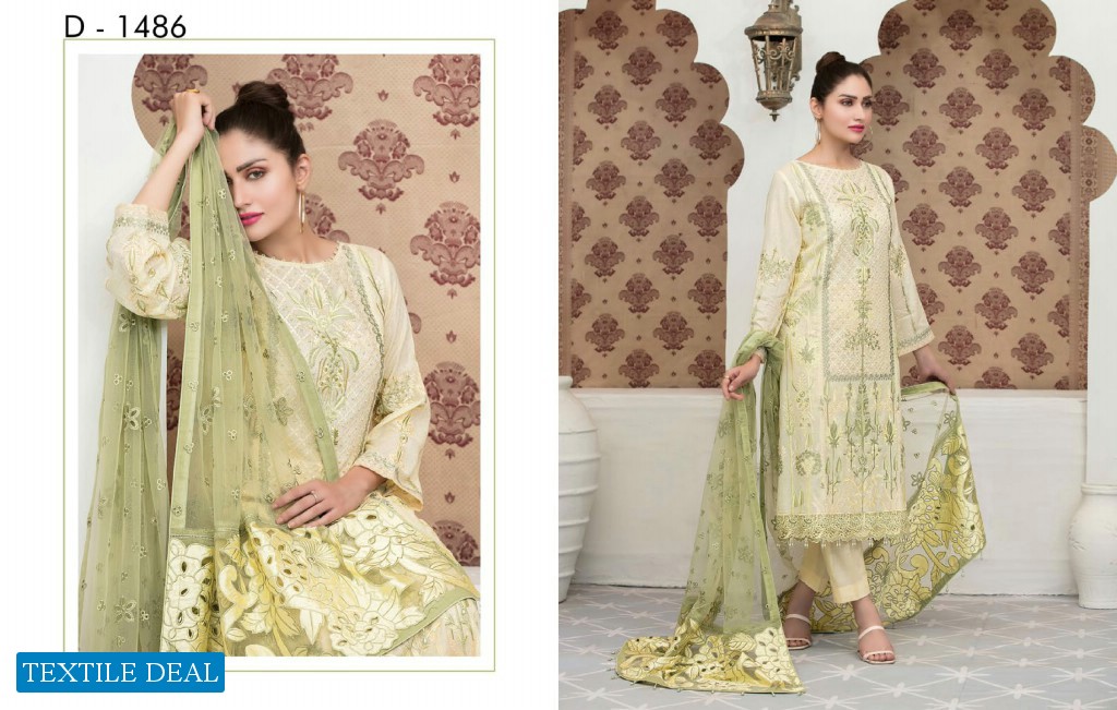 Tawakkal In Vouge Luxury Embroidery Lawn Semi Stitch Collection