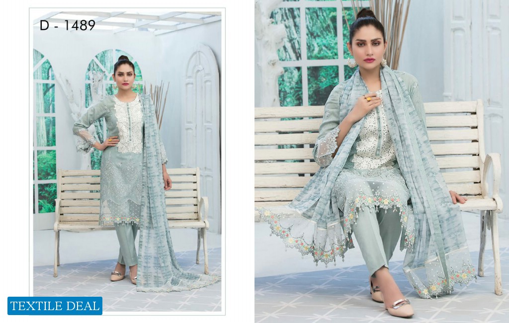 Tawakkal In Vouge Luxury Embroidery Lawn Semi Stitch Collection