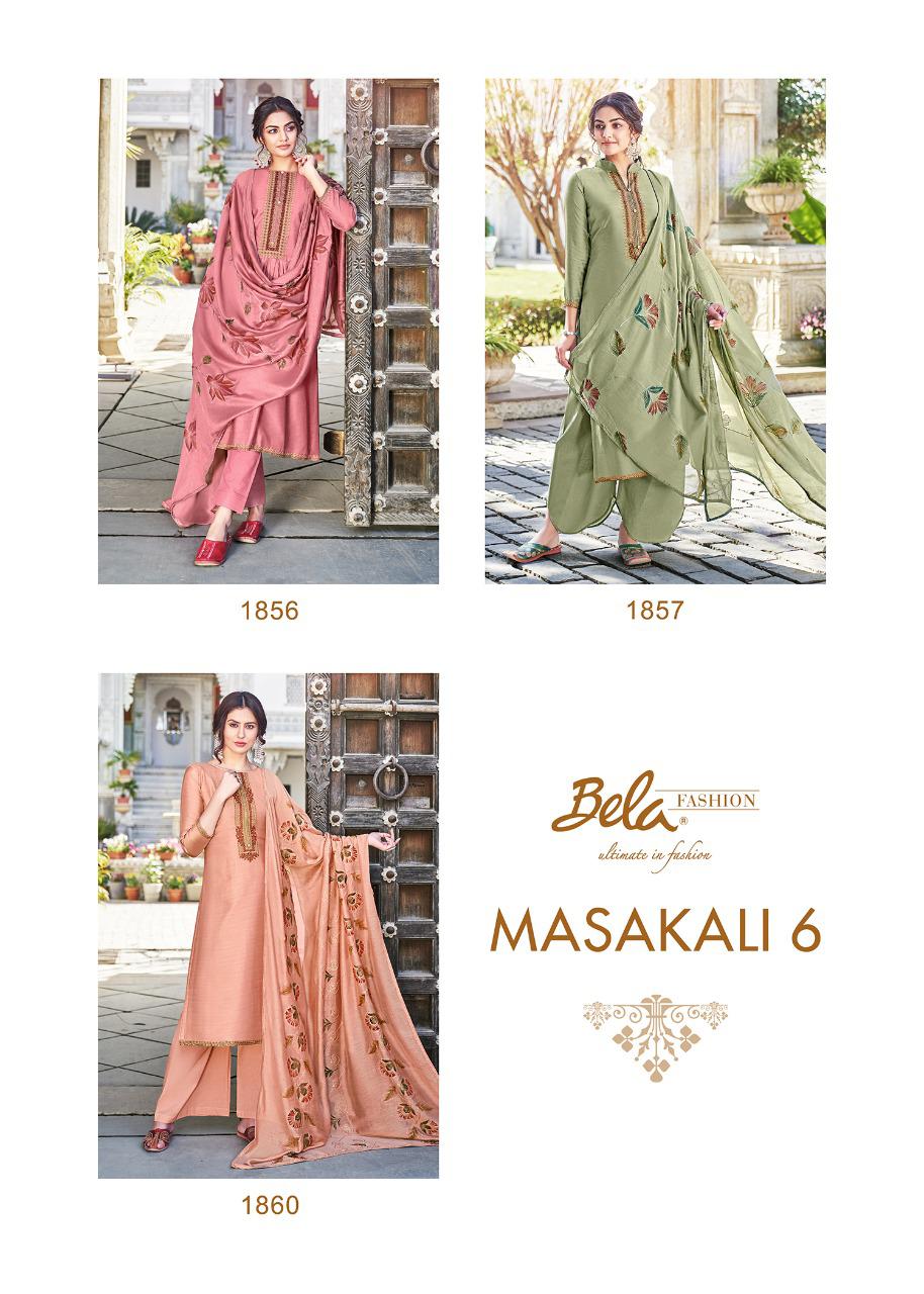 Bela Masakali Vol-6 Wholesale Casual Cotton Silk Salwar Kameez
