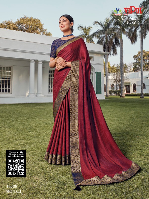 VIPUL MANDAKINI HITT DESIGNER CASUAL WEAR SAREE COLLECTION