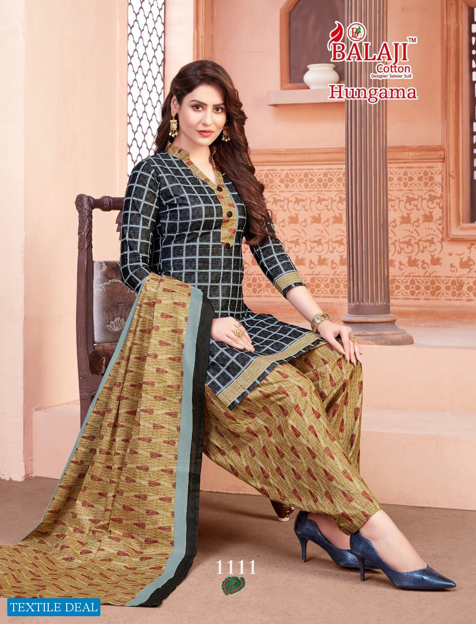 Balaji Hungama Vol-11 Wholesale Cotton Printed Dress Material