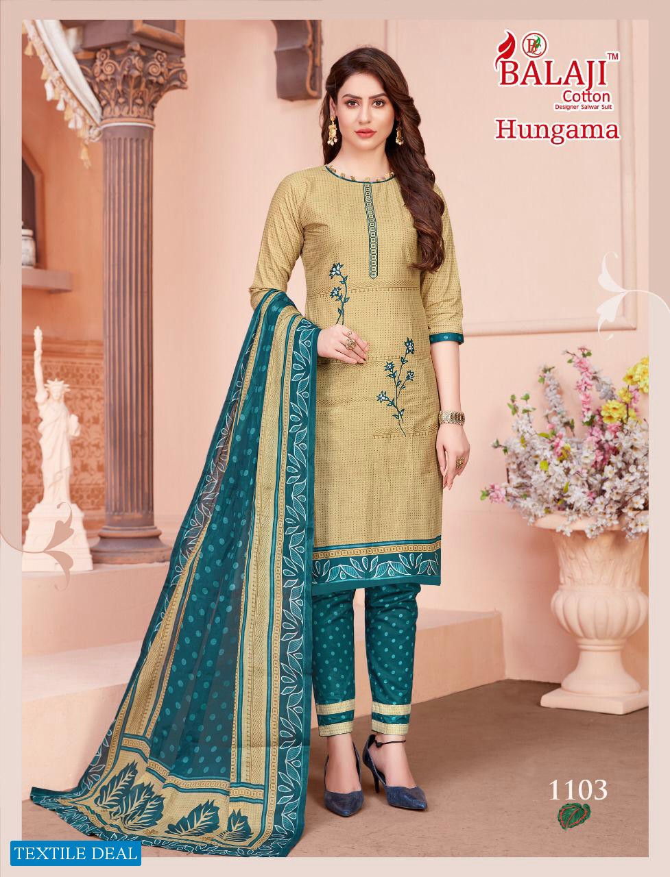 Balaji Hungama Vol-11 Wholesale Cotton Printed Dress Material