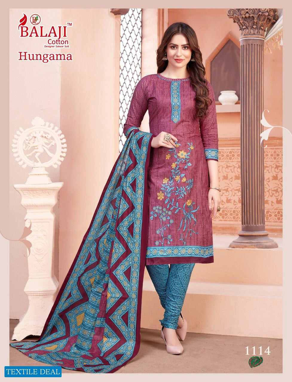 Balaji Hungama Vol-11 Wholesale Cotton Printed Dress Material