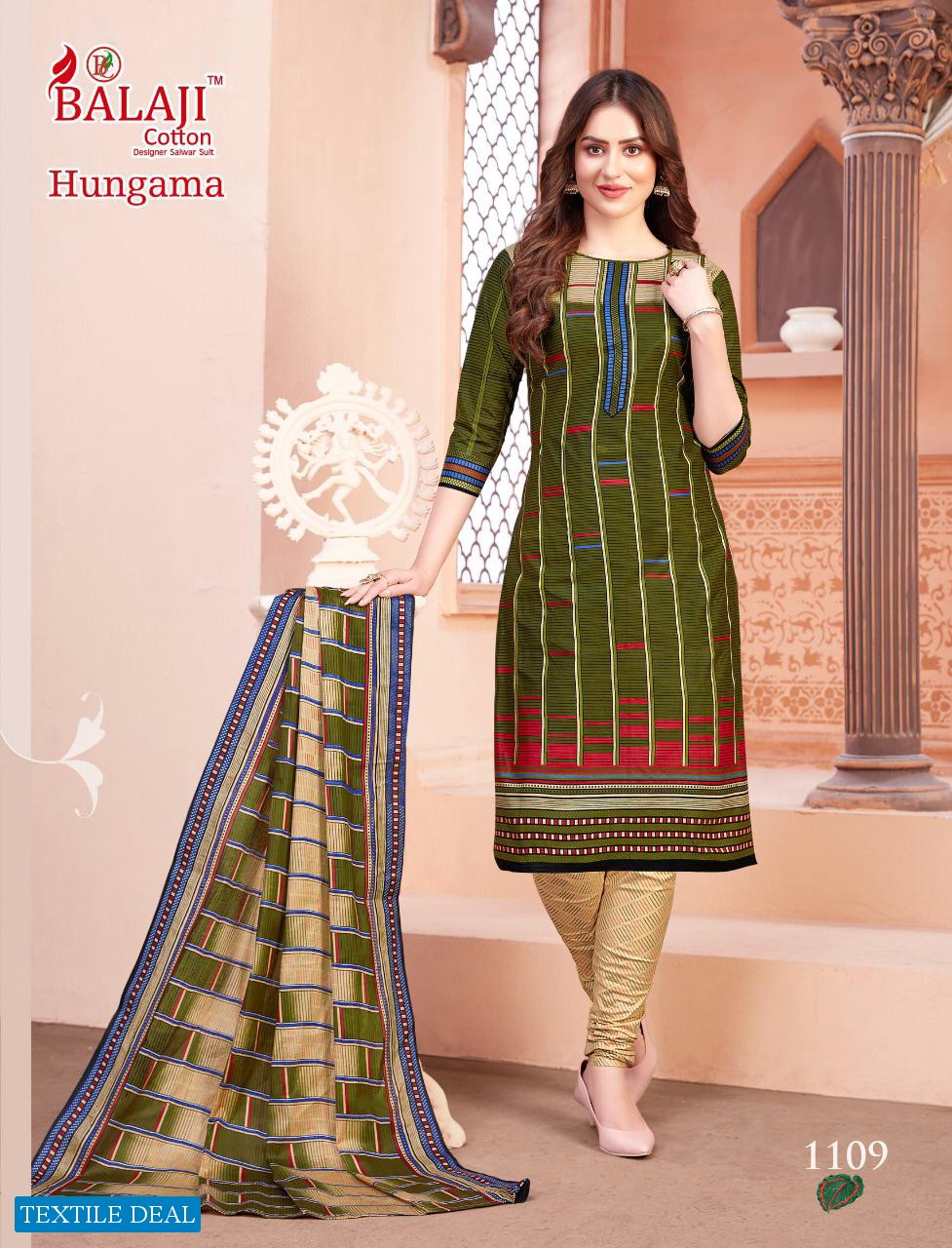 Balaji Hungama Vol-11 Wholesale Cotton Printed Dress Material